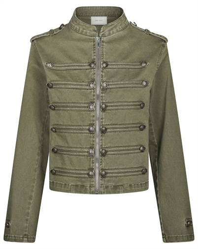 Neo Noir - Sivena Denim Jakke - Army